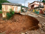 Veja os estragos causados pela chuva na cidade